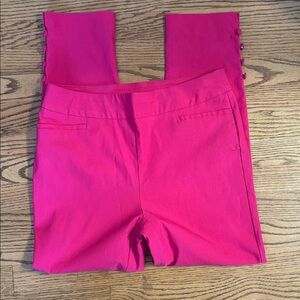 Chico's Vibrant Pink Women’s Casual Pants. Size 8R